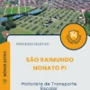 Apostila Motorista de Transporte Escolar Prefeitura de São Raimundo Nonato PI 2026
