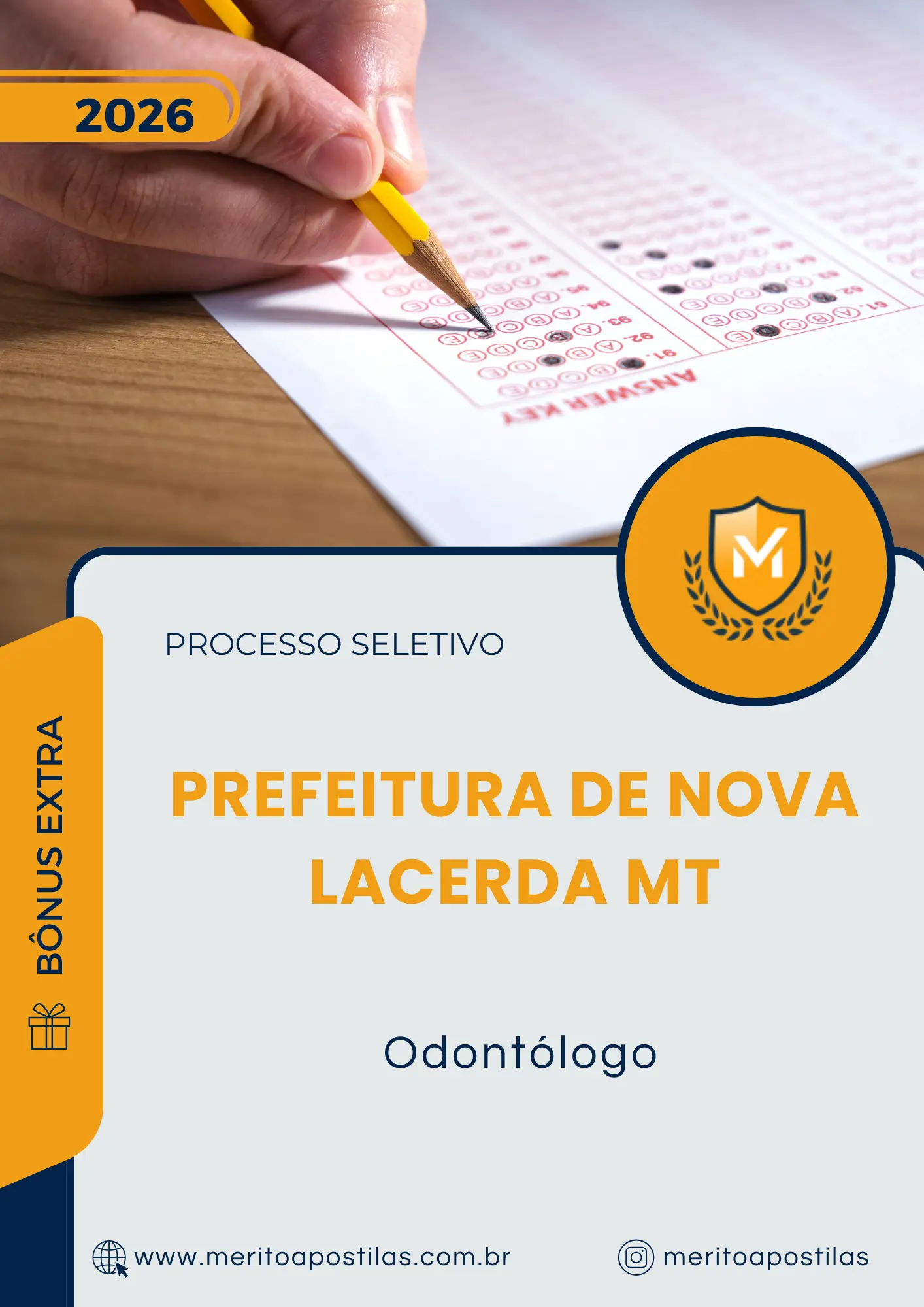 Apostila Odontólogo Prefeitura de Nova Lacerda MT 2026