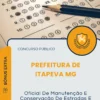 Apostila Oficial De Manutenção E Conservação De Estradas E Vias Urbanas Prefeitura de Itapeva MG 2026