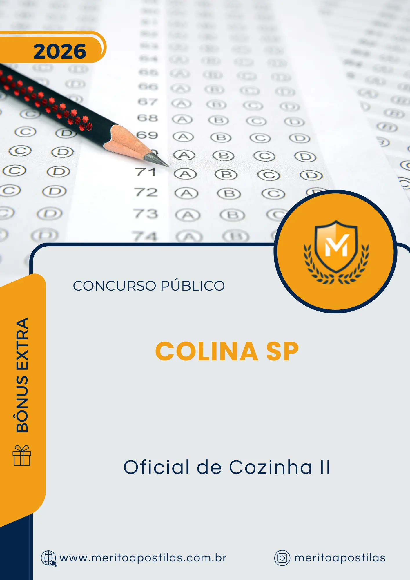 Apostila Oficial de Cozinha II Prefeitura de Colina SP 2026