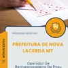 Apostila Operador De Retroescavadeira De Pneu Prefeitura de Nova Lacerda MT 2026