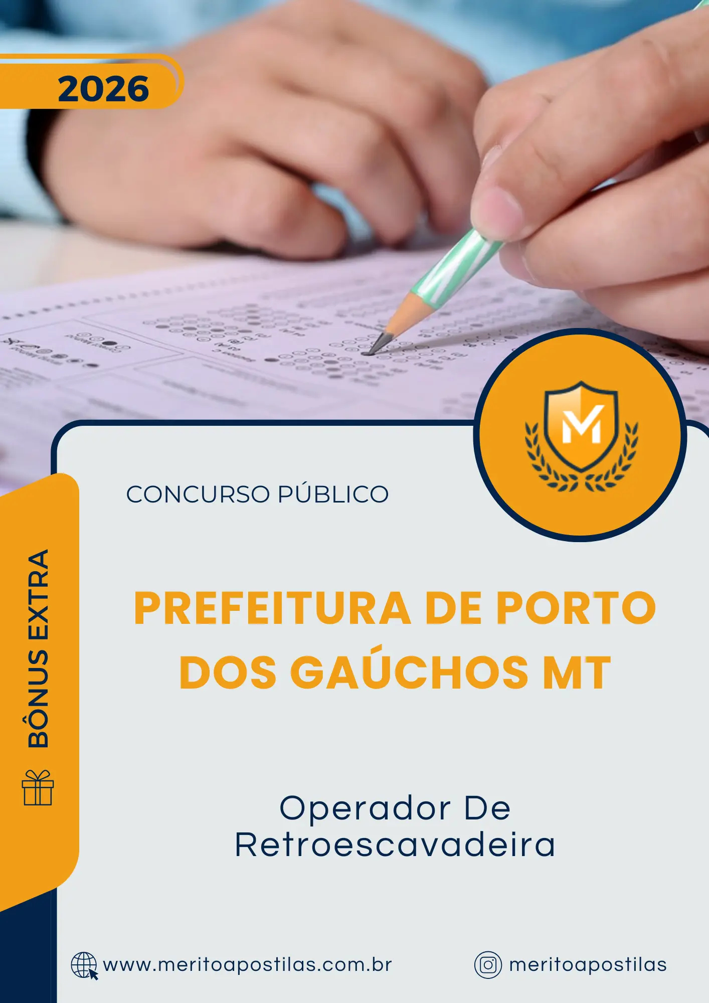 Apostila Operador De Retroescavadeira Prefeitura de Porto dos Gaúchos MT 2026
