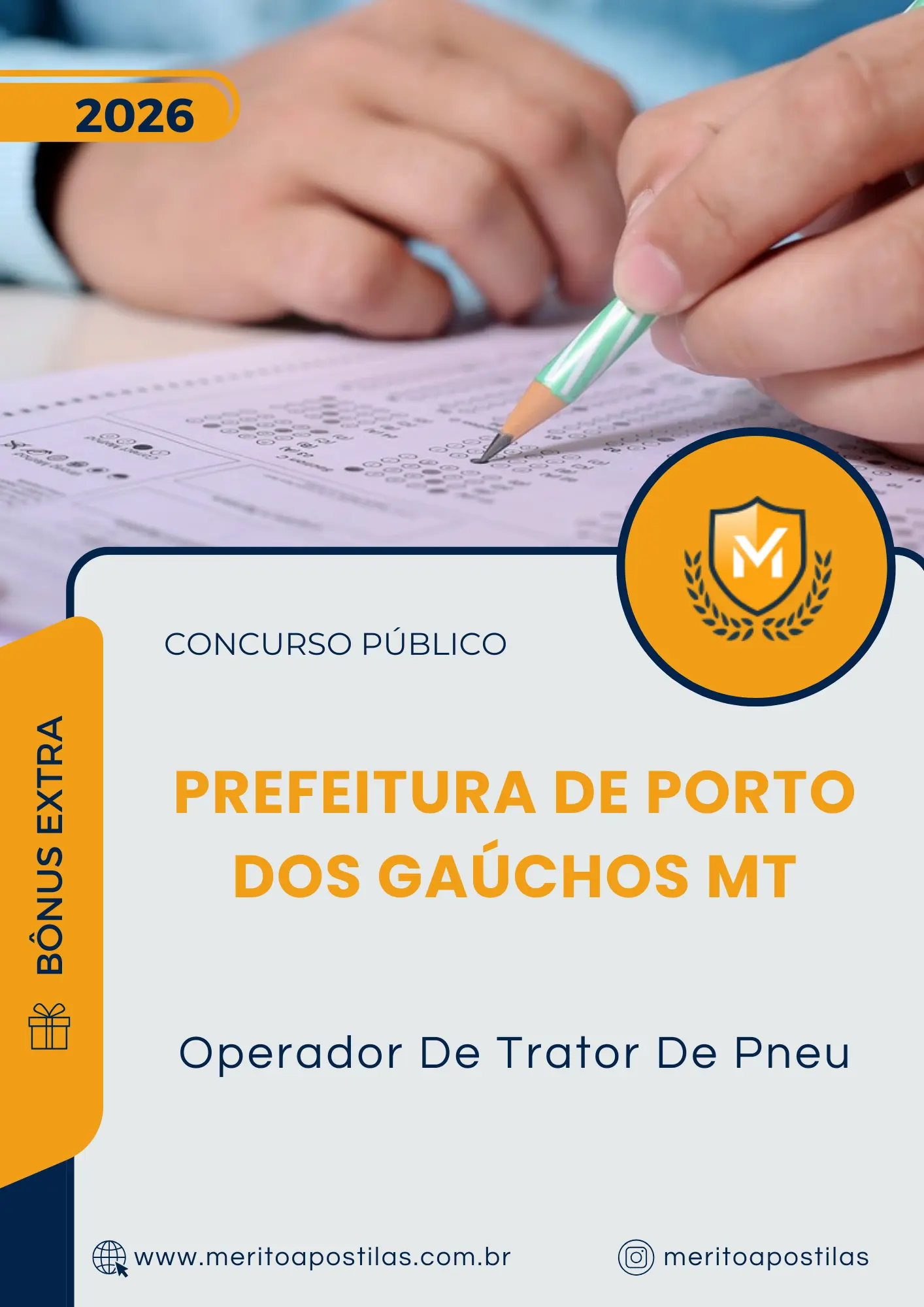 Apostila Operador De Trator De Pneu Prefeitura de Porto dos Gaúchos MT 2026