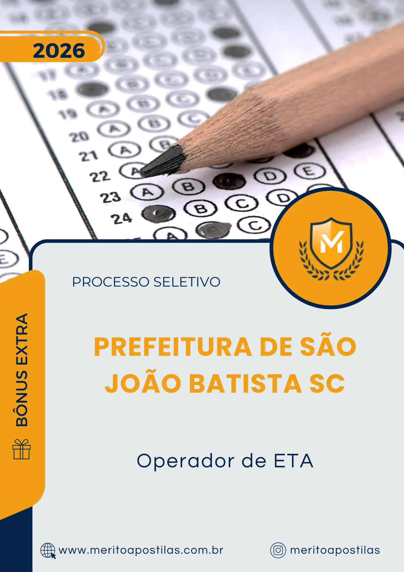 Apostila Operador de ETA Prefeitura de São João Batista SC 2026