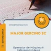 Apostila Operador de Máquina II Retroescavadeira Prefeitura de Major Gercino SC 2026
