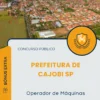 Apostila Operador de Máquinas Prefeitura de Cajobi SP 2026