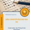 Apostila Operador de Máquinas Motrizes Prefeitura de São Cristóvão do Sul SC 2026