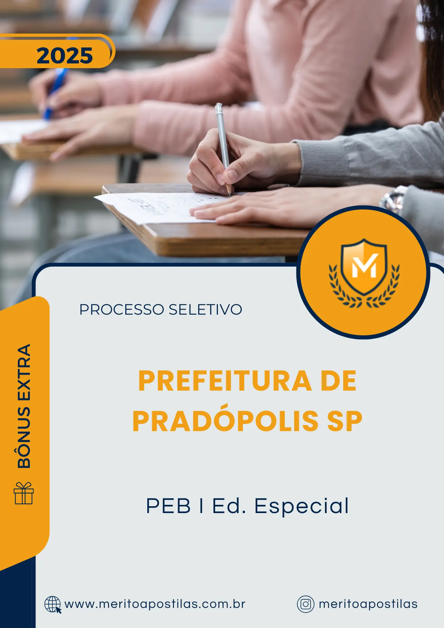 Apostila PEB I Ed Especial Prefeitura de Pradópolis SP 2025