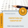 Apostila PEB II Educação Física Prefeitura de Tabapuã SP 2025
