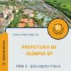 Apostila PEB II Educação Física Prefeitura de Olímpia SP 2026