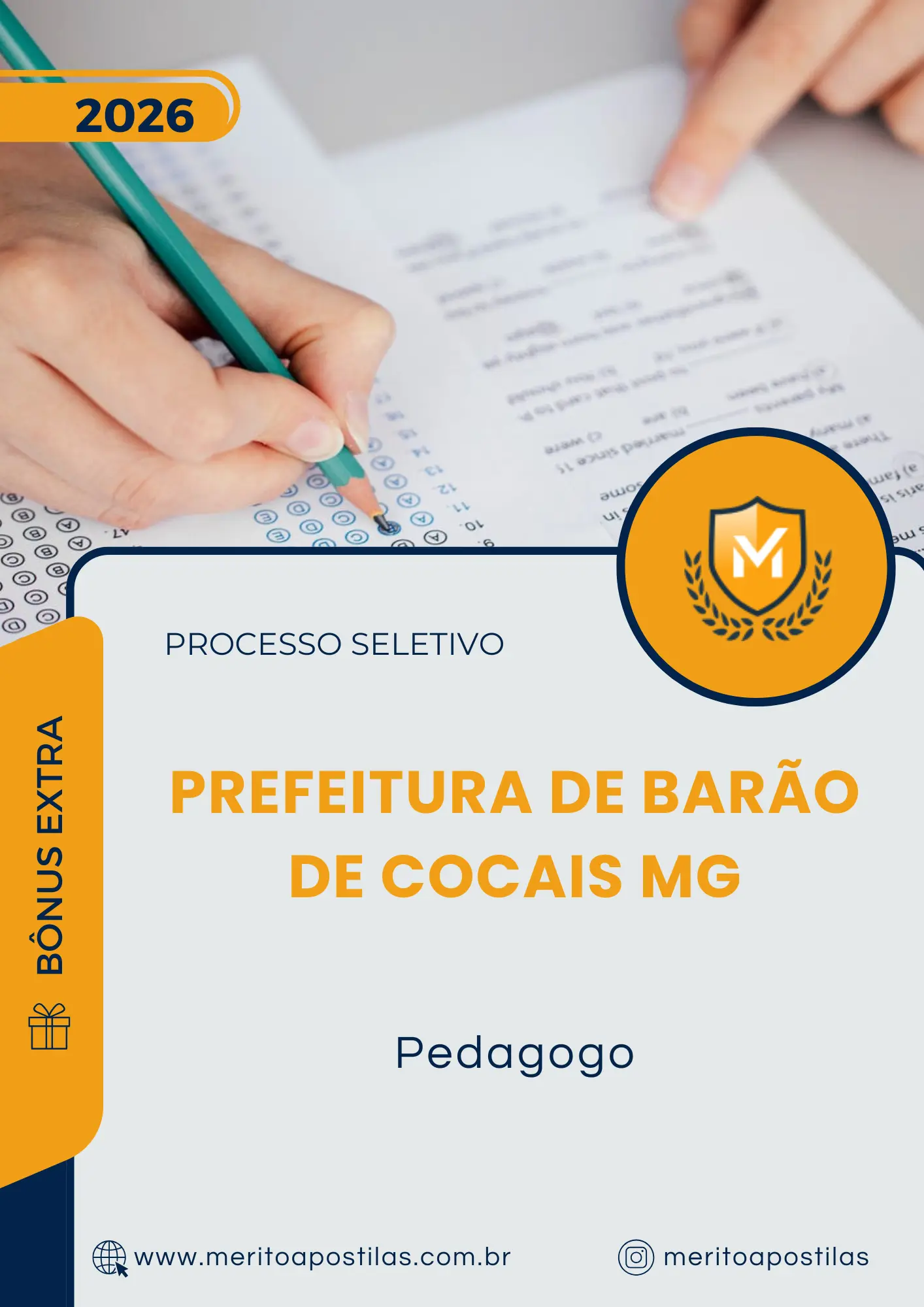 Apostila Pedagogo Prefeitura de Barão de Cocais MG 2025