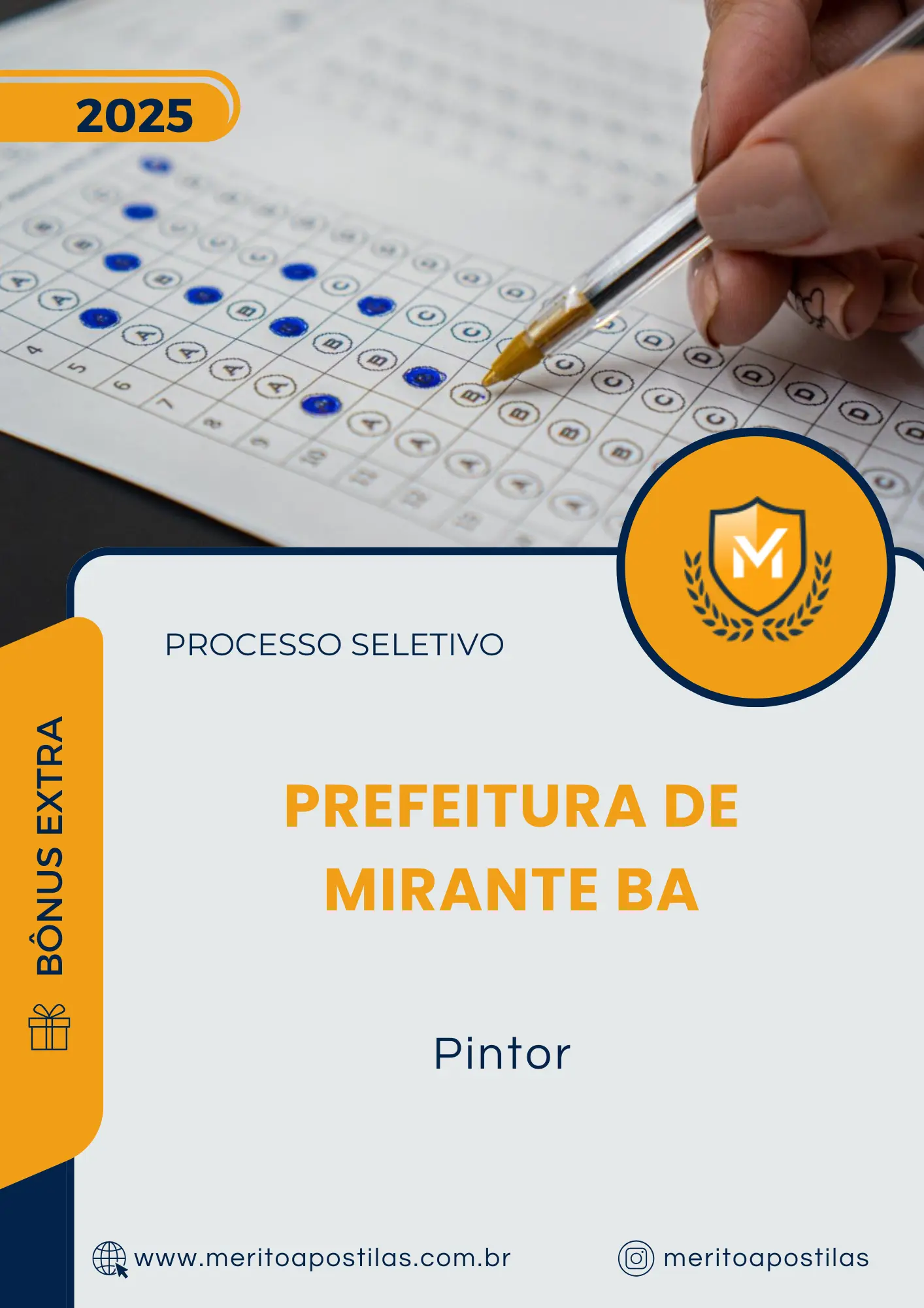 Apostila Pintor Prefeitura de Mirante BA 2025