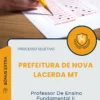 Apostila Professor De Ensino Fundamental II Prefeitura de Nova Lacerda MT 2026
