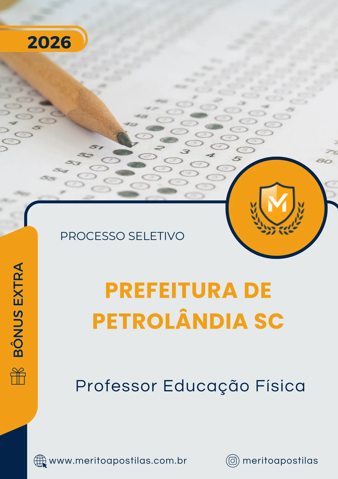 Apostila Professor Educação Física Prefeitura de Petrolândia SC 2026