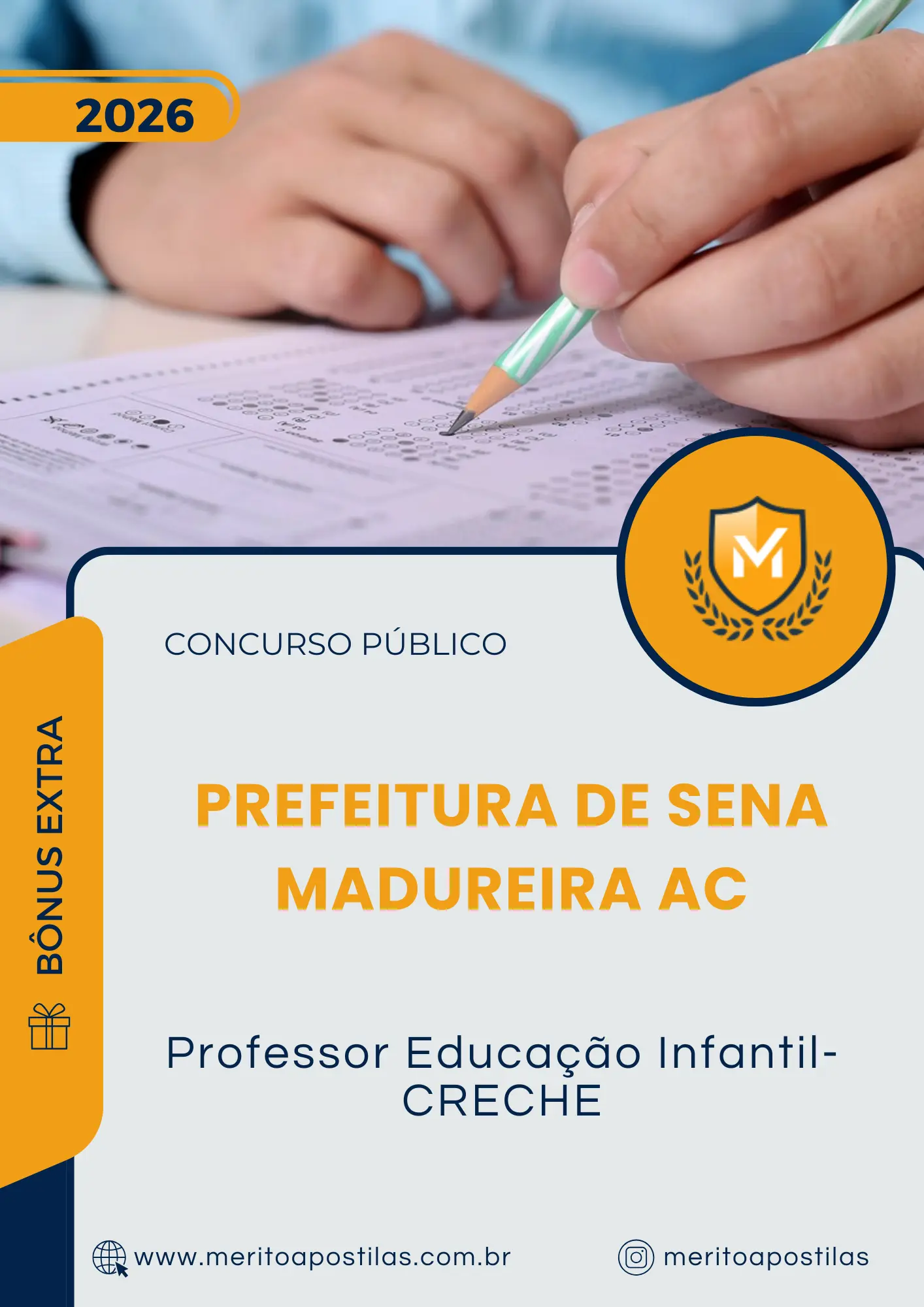 Apostila Professor Educação Infantil CRECHE Prefeitura de Sena Madureira AC 2026