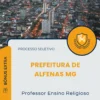 Apostila Professor Ensino Religioso Prefeitura de Alfenas MG 2025