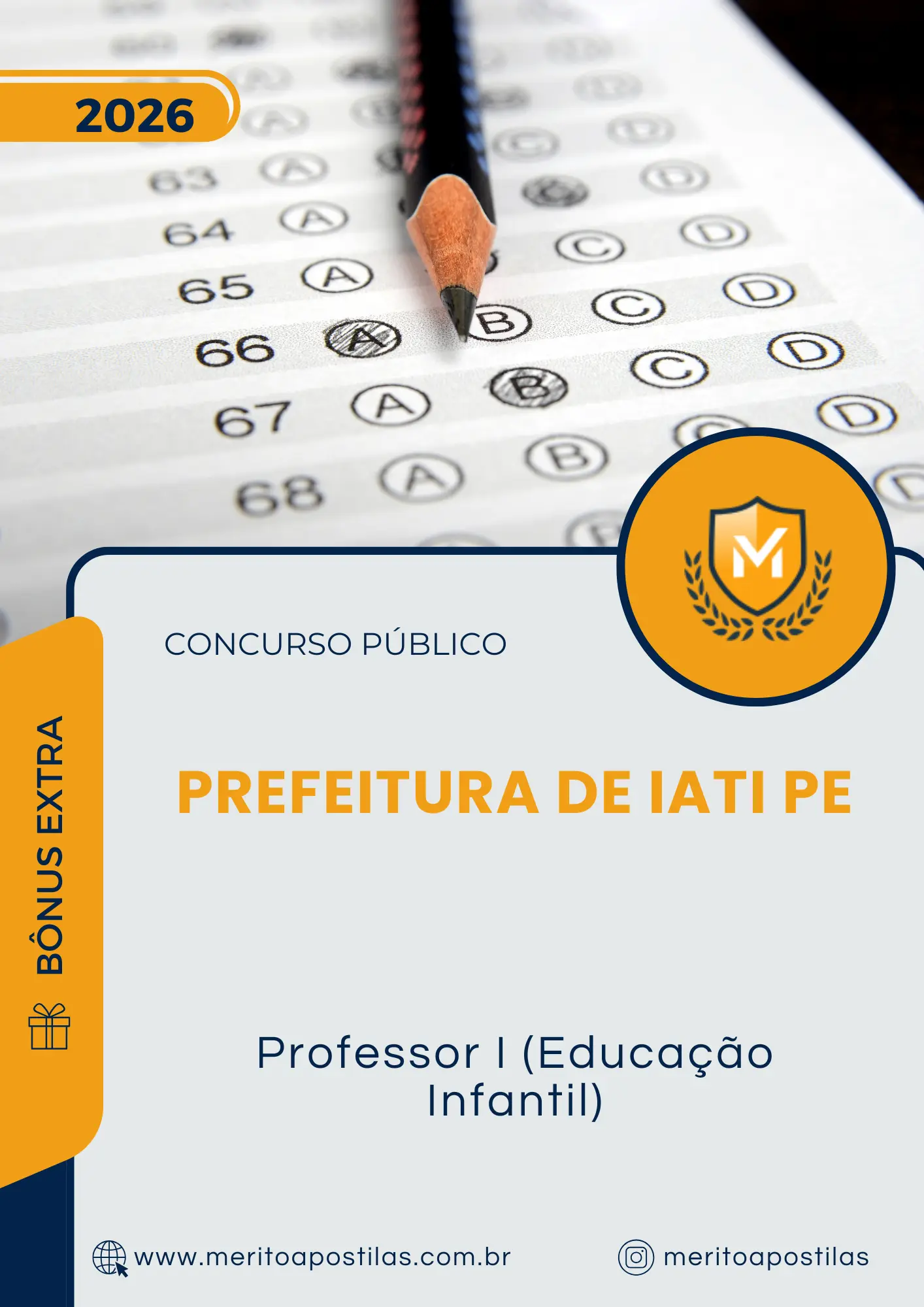 Apostila Professor I Educação Infantil Prefeitura de Iati PE 2026