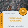 Apostila Professor Matemática Prefeitura de Alfenas MG 2025