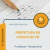 Apostila Professor Temporário Prefeitura de Cascavel PR 2026