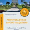 Apostila Professor de 1 ao 5 Ano MAPA Prefeitura de São José do Calçado ES 2026