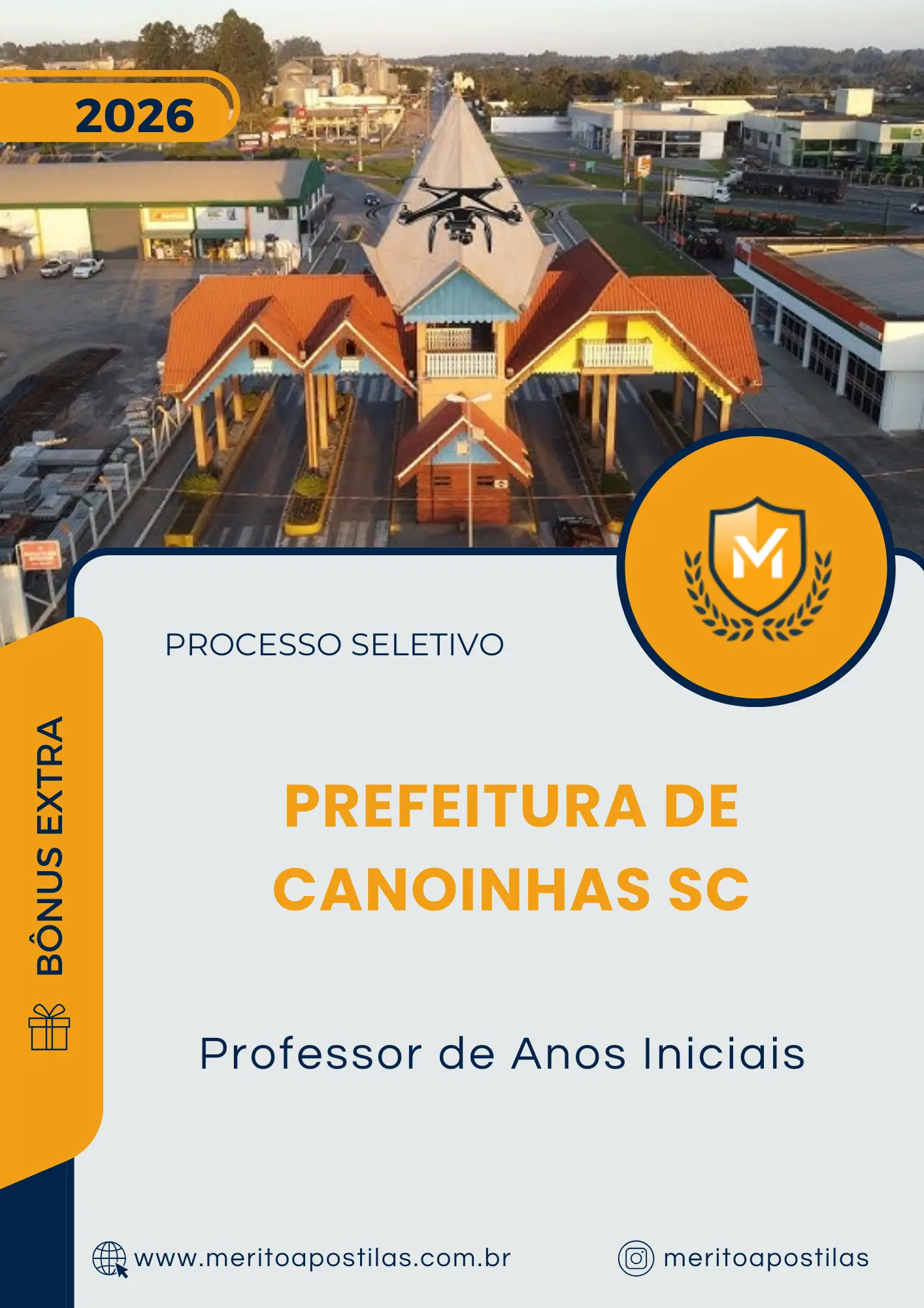 Apostila Professor de Anos Iniciais Prefeitura de Canoinhas SC 2025
