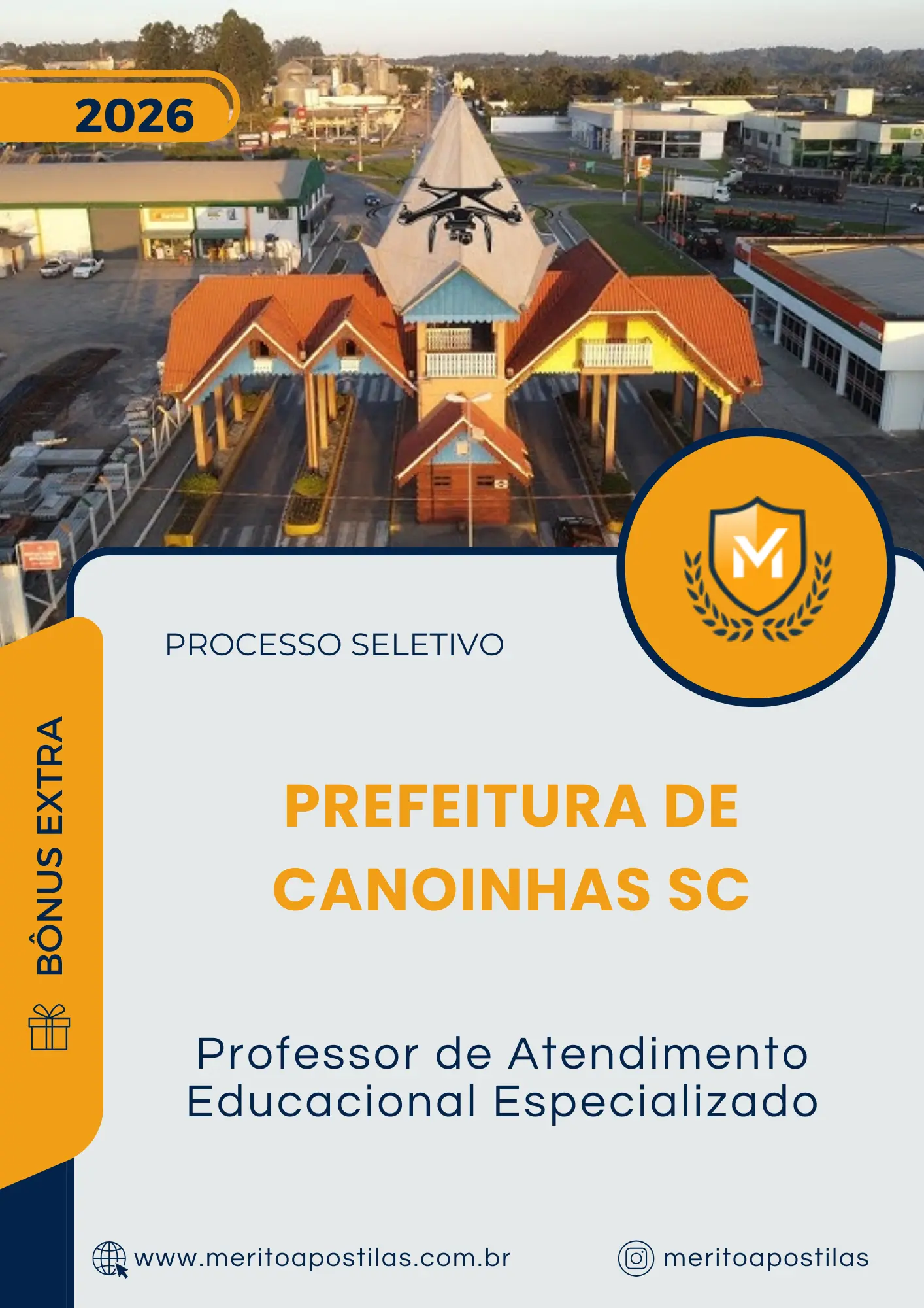 Apostila Professor de Atendimento Educacional Especializado Prefeitura de Canoinhas SC 2025