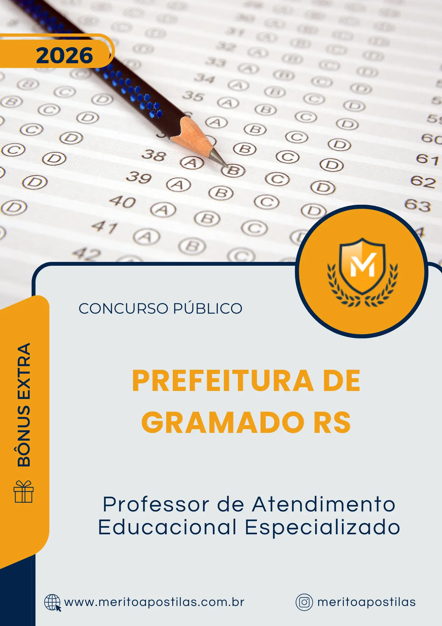 Apostila Professor de Atendimento Educacional Especializado Prefeitura de Gramado RS 2026