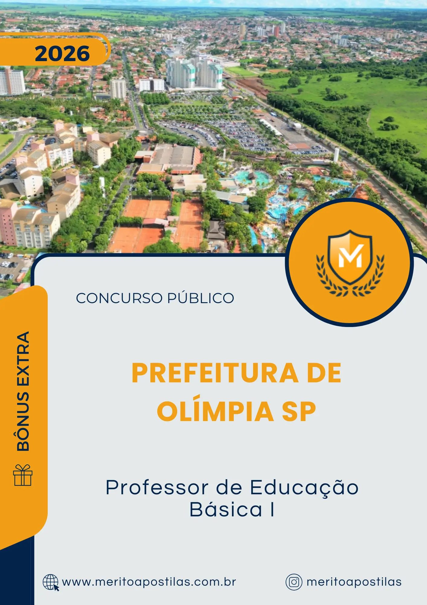 Apostila Professor de Educação Básica I Prefeitura de Olímpia SP 2026