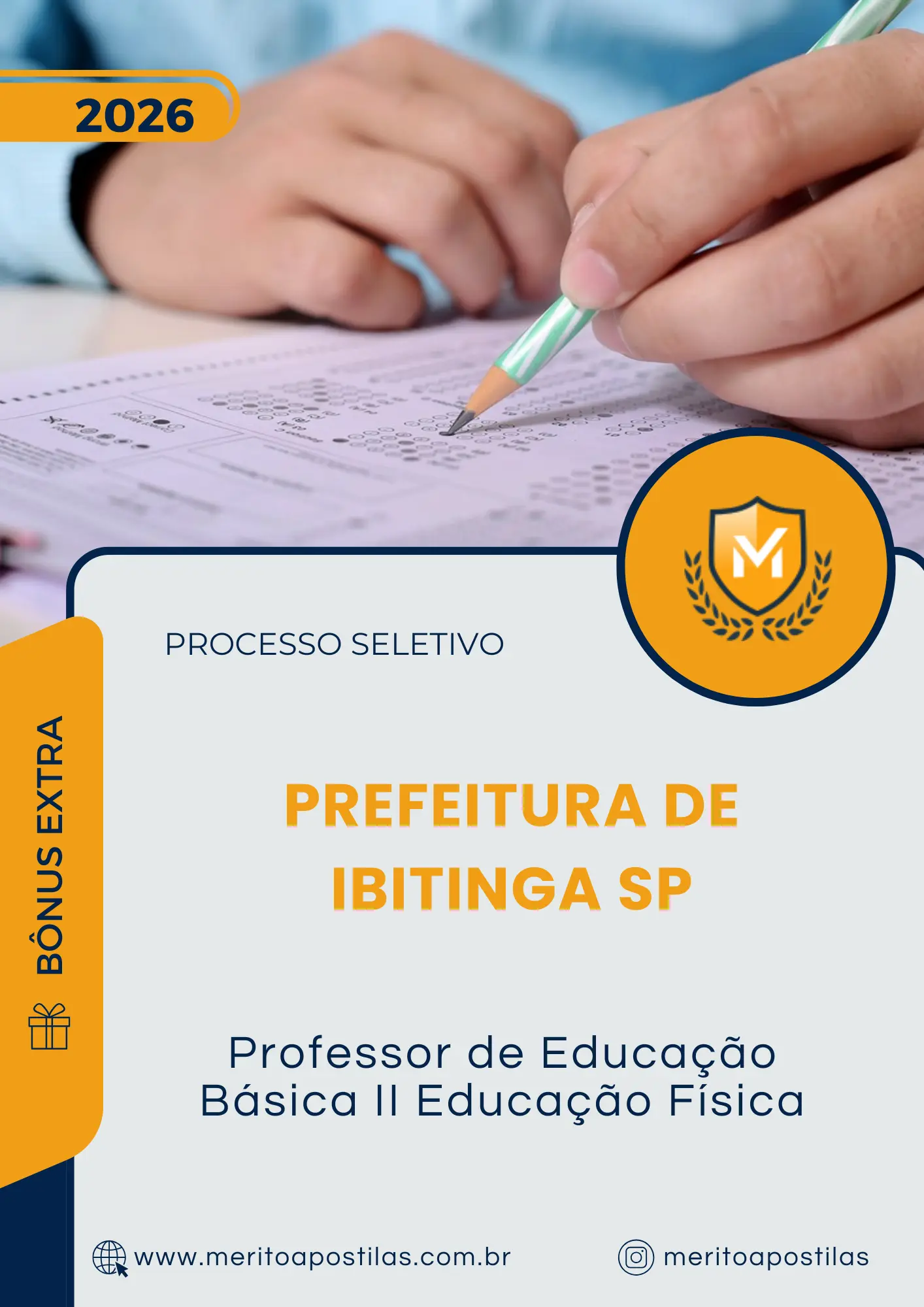 Apostila Professor de Educação Básica II Educação Física Prefeitura de Ibitinga SP 2026
