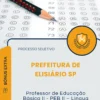 Apostila Professor de Educação Básica II PEB II Língua Portuguesa Prefeitura de Elisiário SP 2026