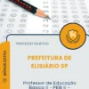 Apostila Professor de Educação Básica II PEB II Matemática Prefeitura de Elisiário SP 2026