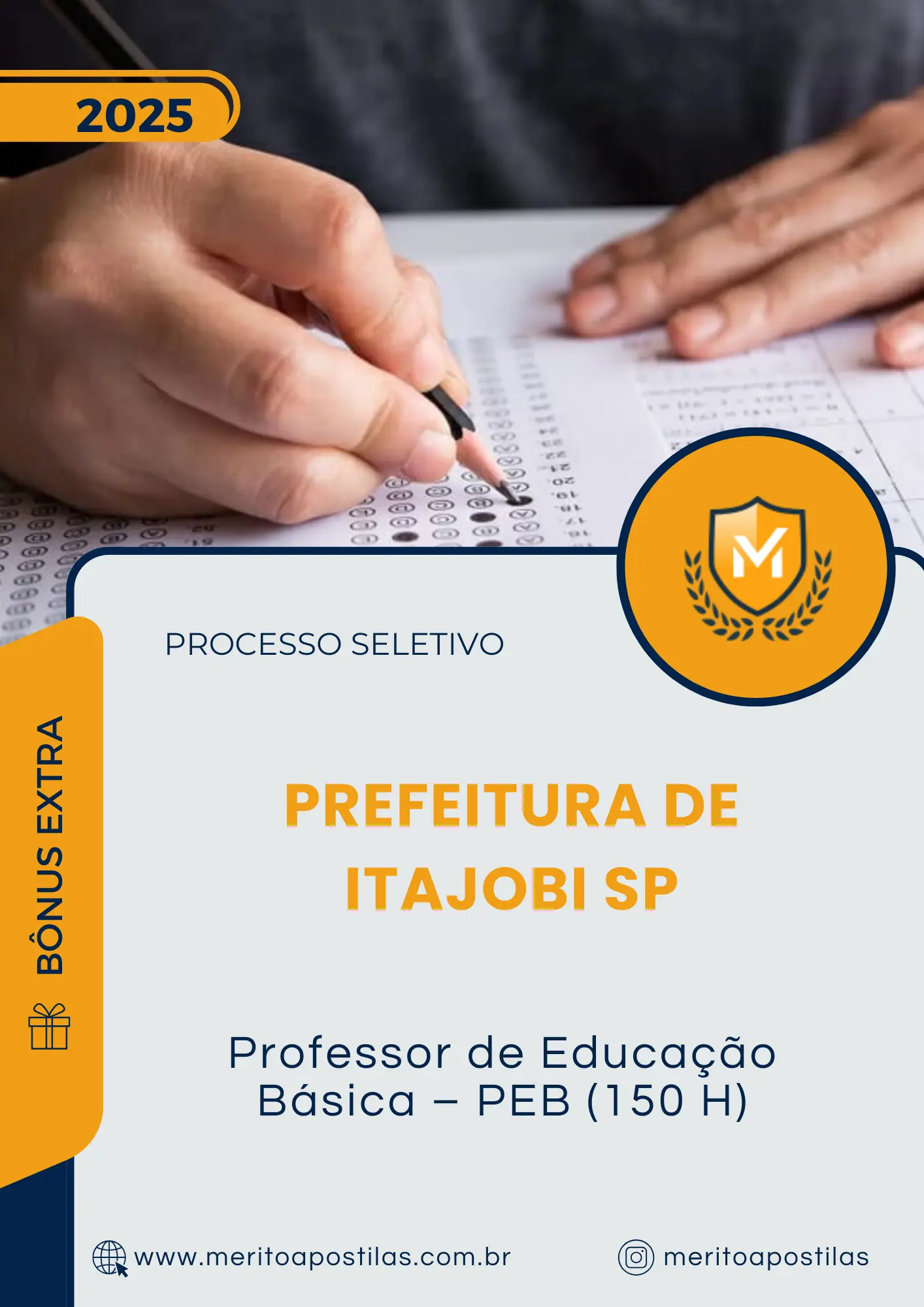 Apostila Professor de Educação Básica PEB 150 H Prefeitura de Itajobi SP 2025