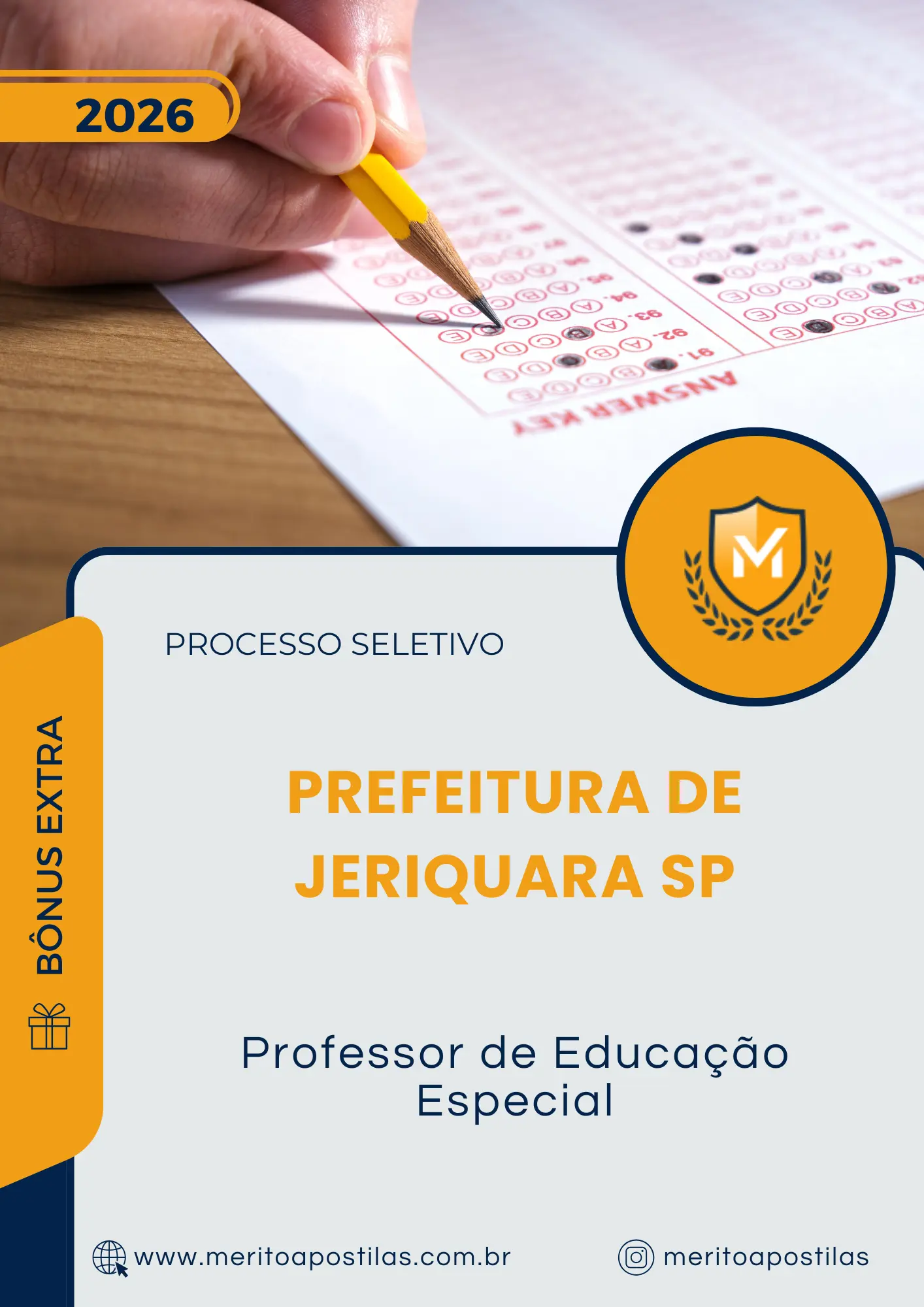 Apostila Professor de Educação Especial Prefeitura de Jeriquara SP 2026