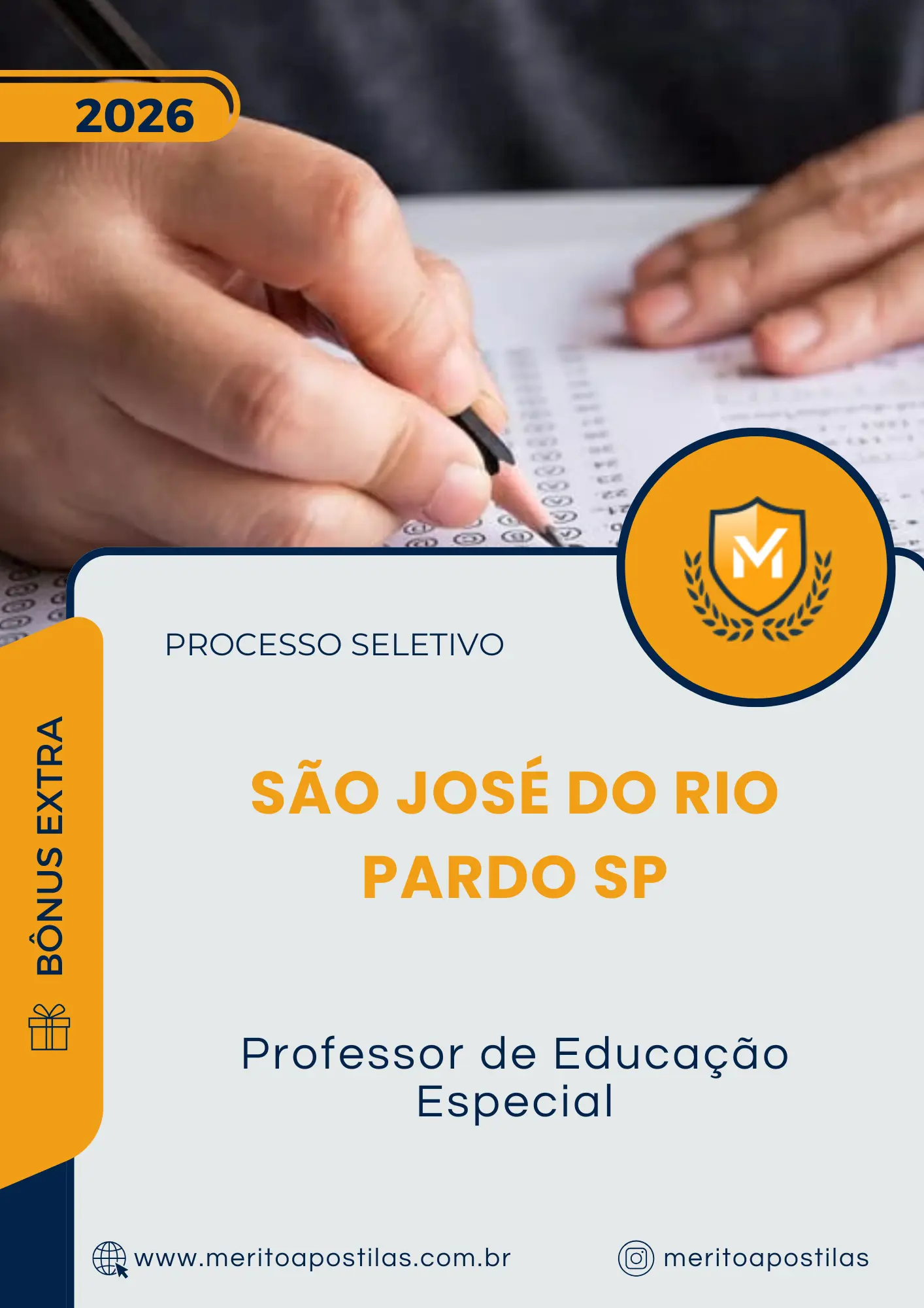 Apostila Professor de Educação Especial Prefeitura de São José do Rio Pardo SP 2026