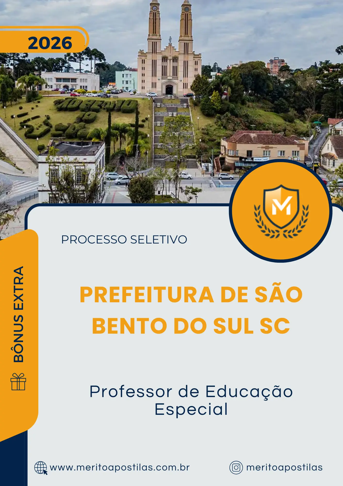 Apostila Professor de Educação Especial Prefeitura de São Bento do Sul SC 2026