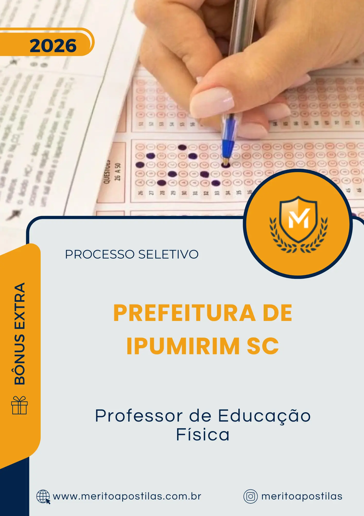Apostila Professor de Educação Física Prefeitura de Ipumirim SC 2026