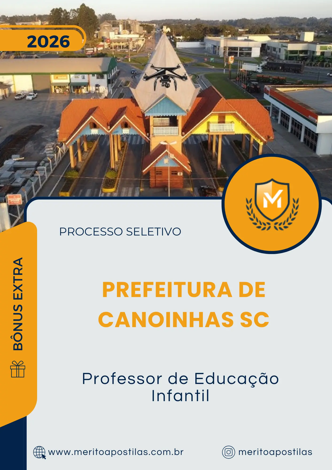 Apostila Professor de Educação Infantil Prefeitura de Canoinhas SC 2025