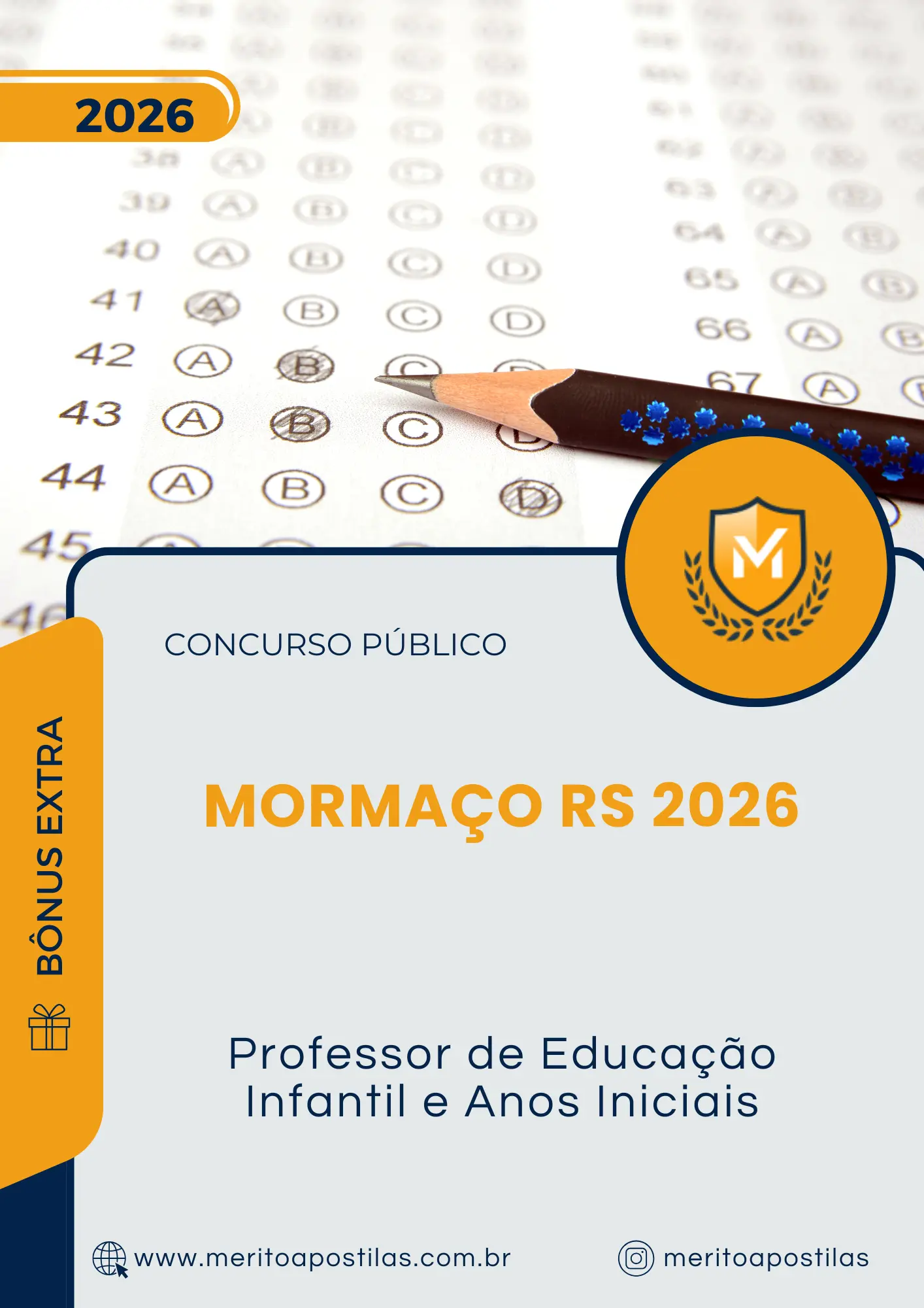 Apostila Professor de Educação Infantil e Anos Iniciais Prefeitura de Mormaço RS 2026