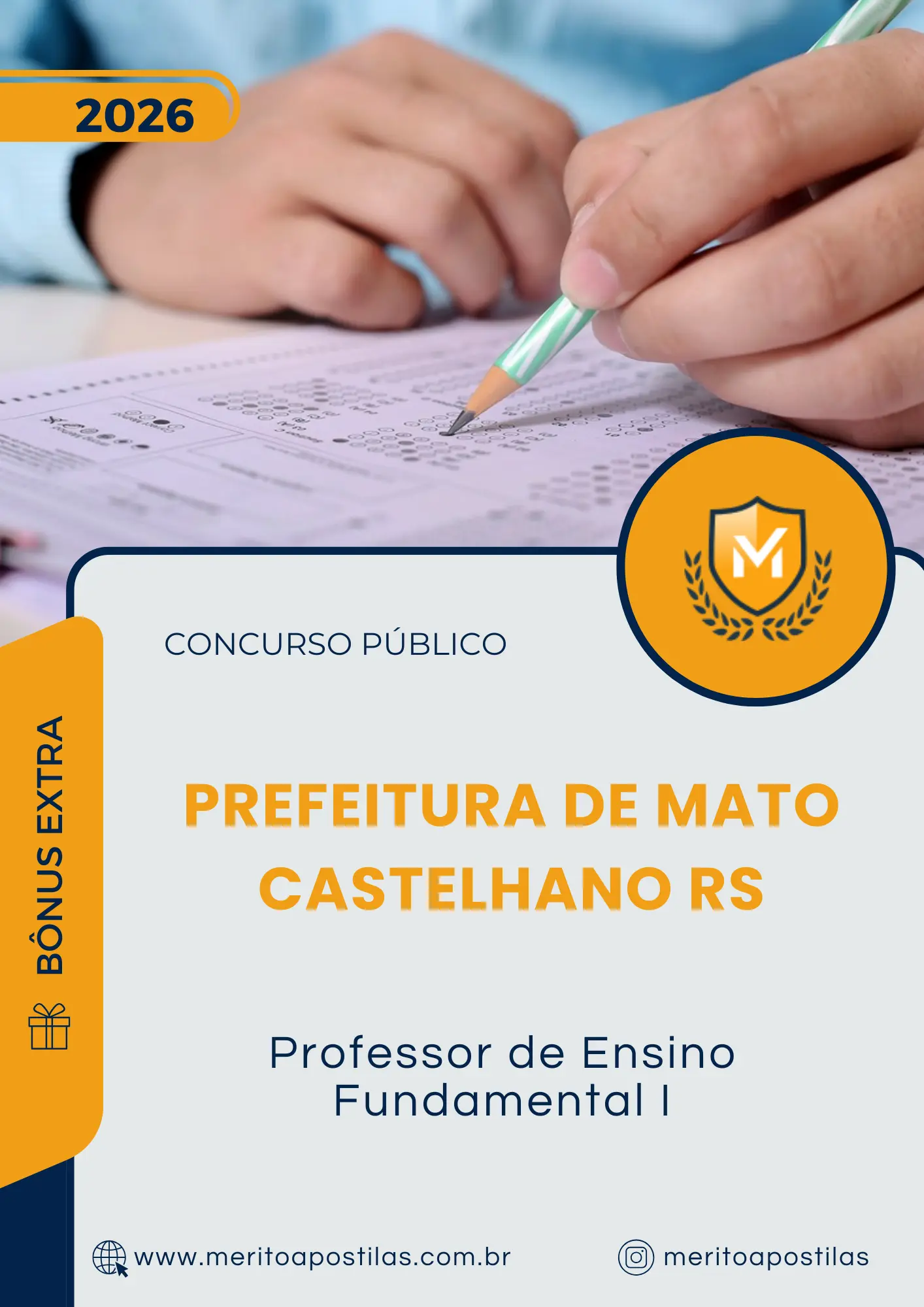 Apostila Professor de Ensino Fundamental I Prefeitura de Mato Castelhano RS 2026