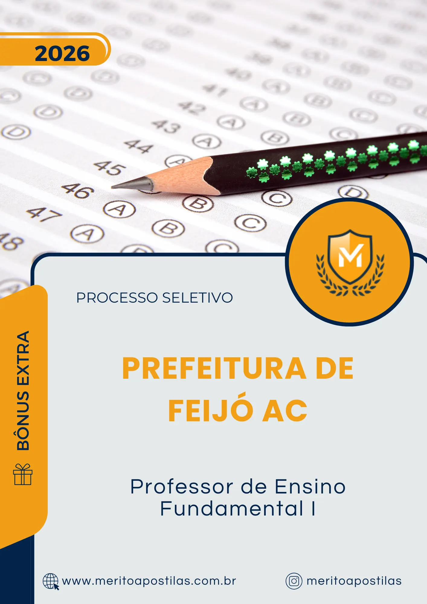 Apostila Professor de Ensino Fundamental I Prefeitura de Feijó AC 2026