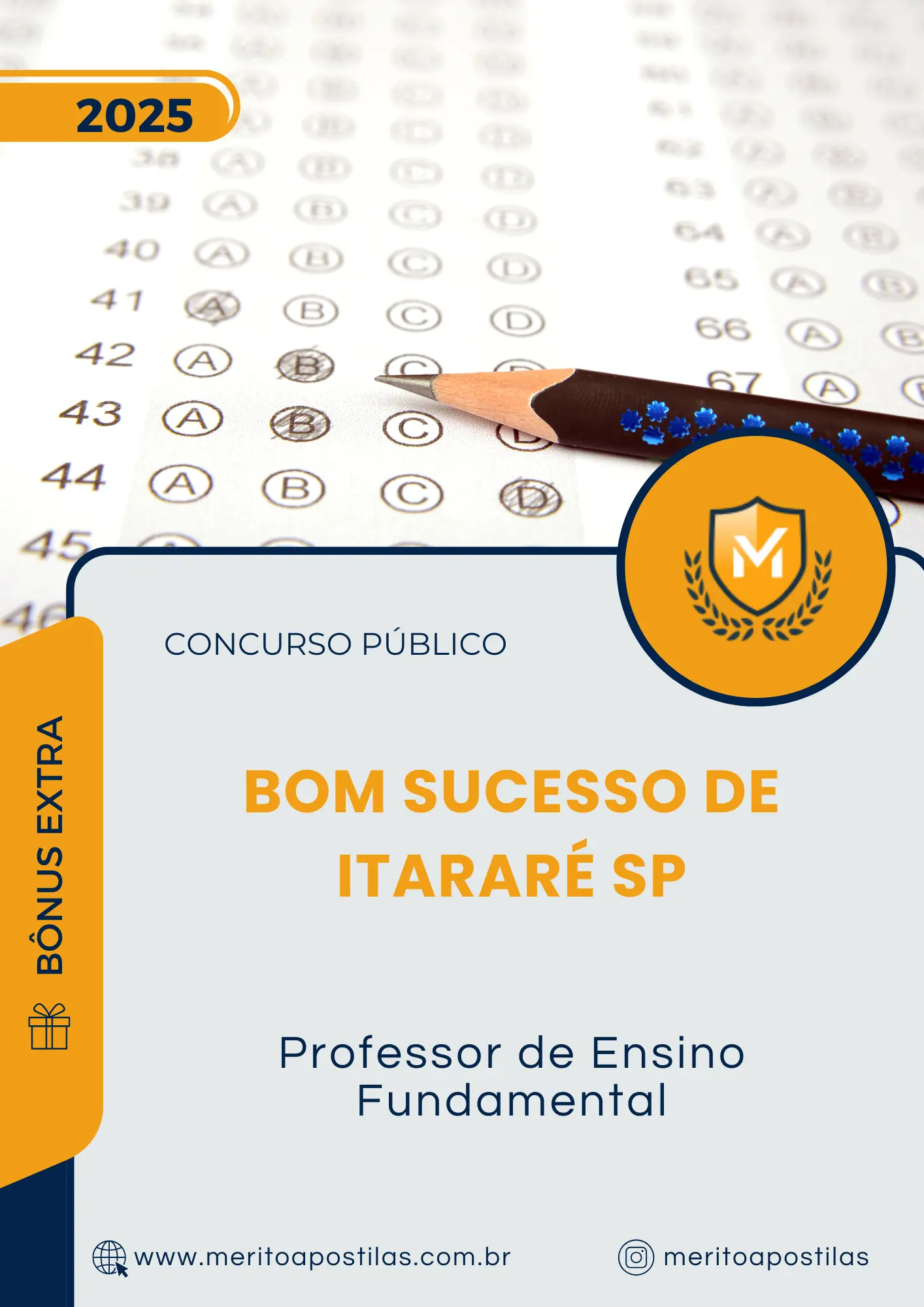 Apostila Professor de Ensino Fundamental Prefeitura de Bom Sucesso de Itararé SP 2025