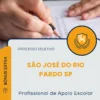 Apostila Profissional de Apoio Escolar Prefeitura de São José do Rio Pardo SP 2026