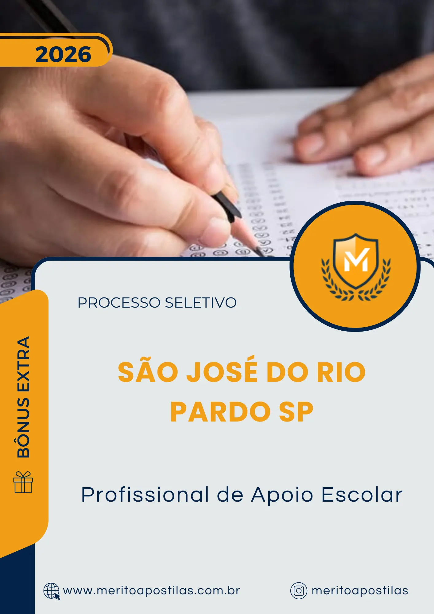 Apostila Profissional de Apoio Escolar Prefeitura de São José do Rio Pardo SP 2026