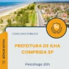 Apostila Psicólogo 20h Prefeitura de Ilha Comprida SP 2026