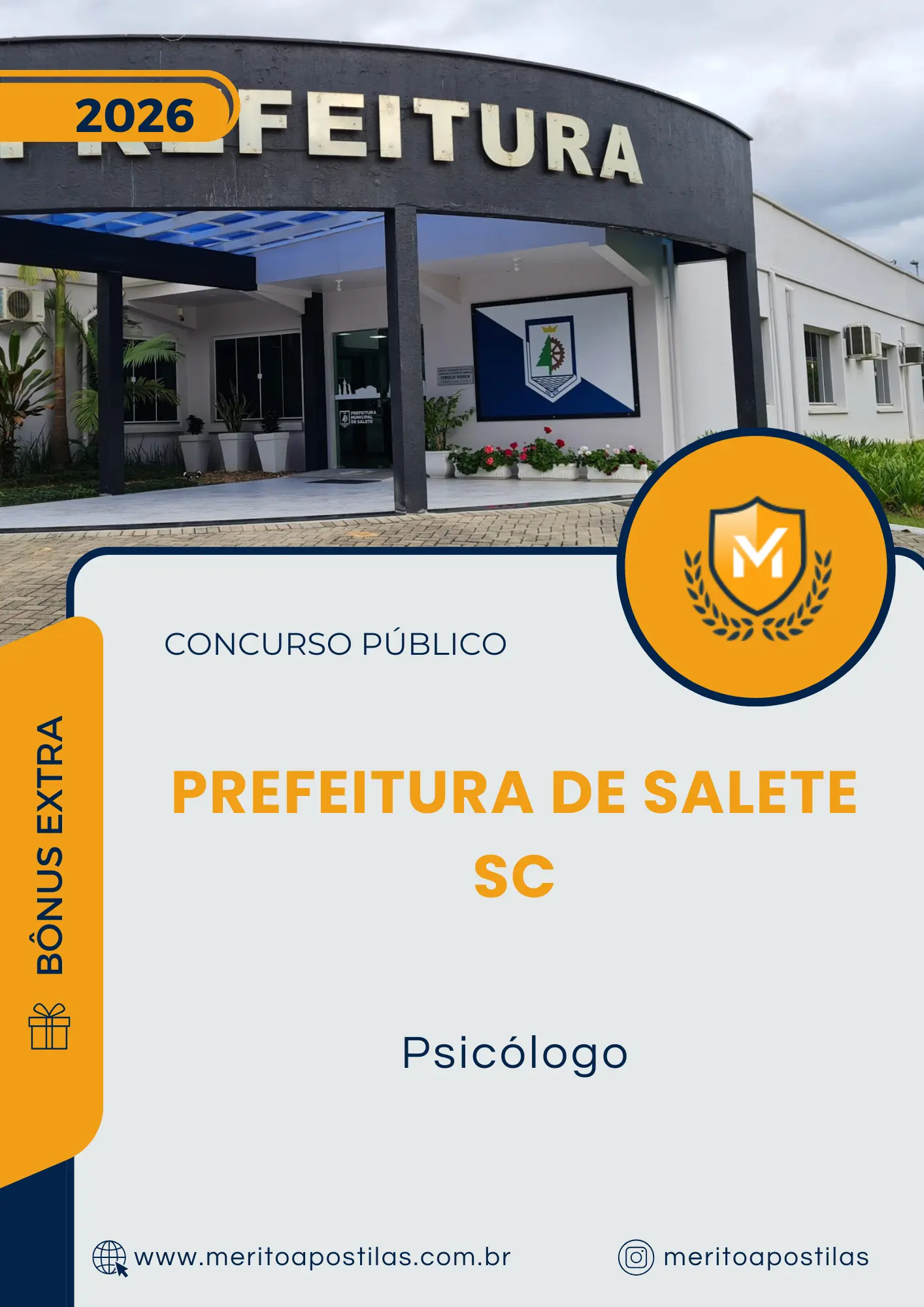 Apostila Psicólogo Prefeitura de Salete SC 2026