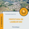 Apostila Psicólogo Prefeitura de Lambari MG 2026