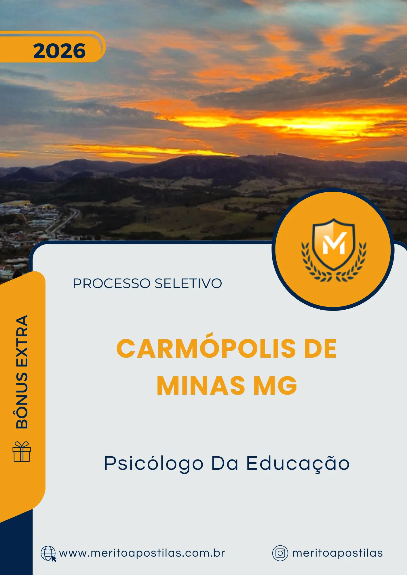 Apostila Psicólogo Da Educação Prefeitura de Carmópolis de Minas MG 2025