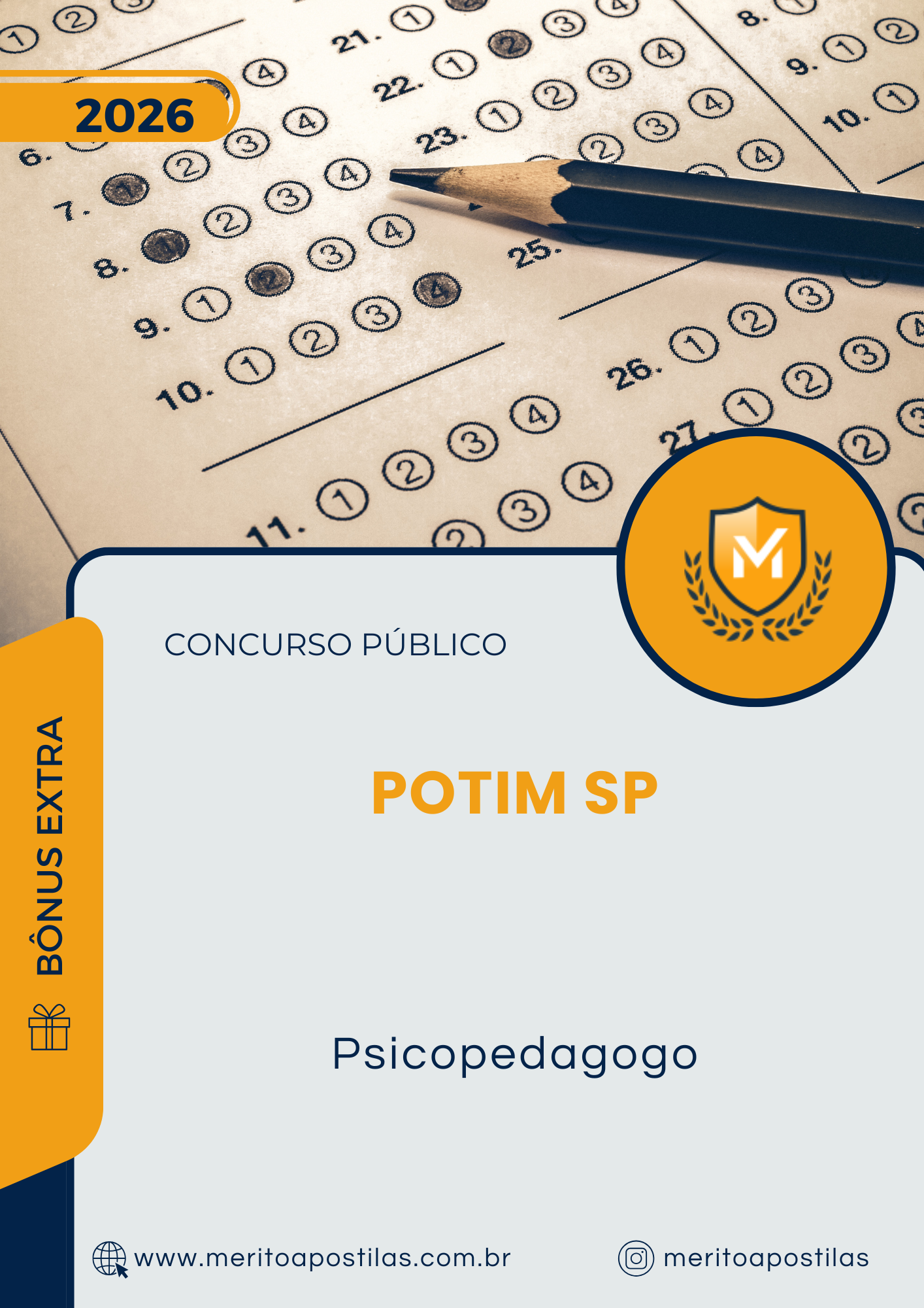 Apostila Psicopedagogo Prefeitura de Potim SP 2026