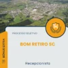 Apostila Recepcionista Prefeitura de Bom Retiro SC 2025