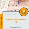 Apostila Recepcionista Câmara de Bayeux PB 2026